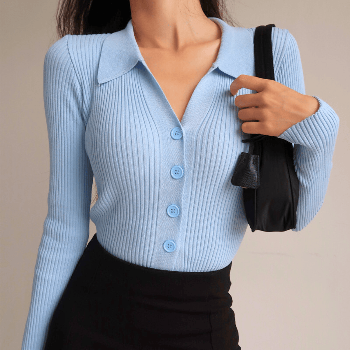 Marisse Ribbed Top