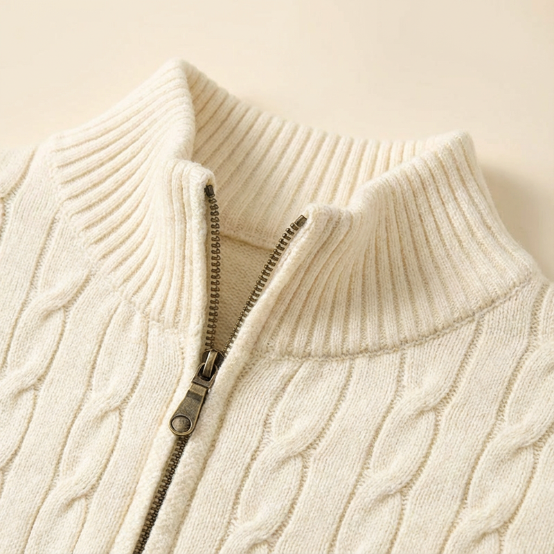Olympia Half-Zip Sweater