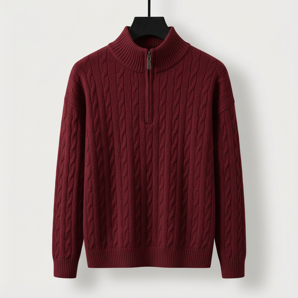 Olympia Half-Zip Sweater
